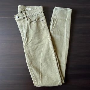 Gap Olive Green Jean